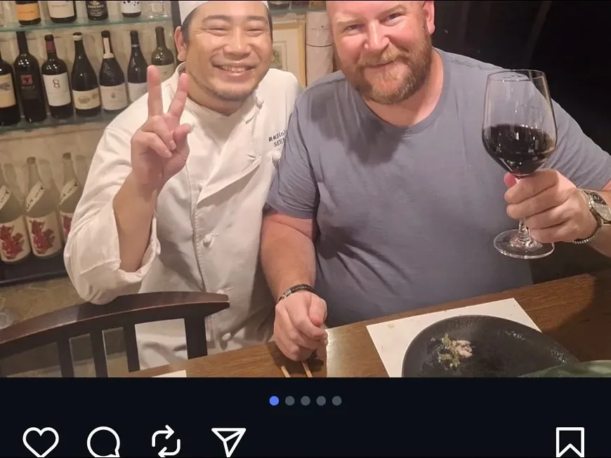 初めて来てくれたお2人と2年前にも当店を利用してくれたお客さ...