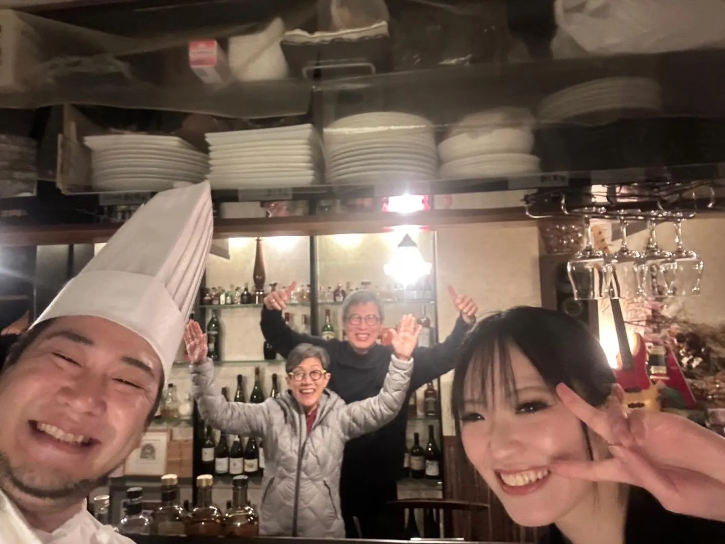 楽しくお話も出来てお料理も喜んで頂けて