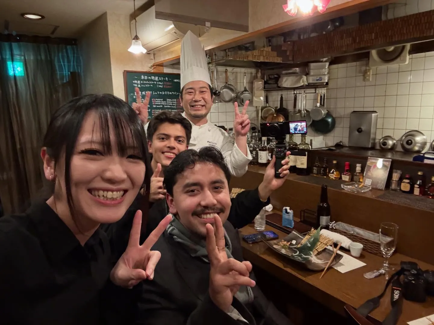 お料理美味しいって食べてくれて